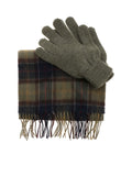Tartan scarf e glove gift set - MGS0018