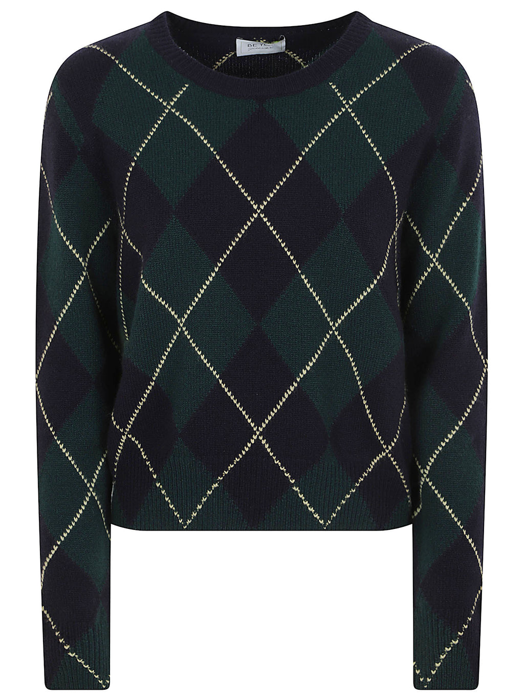 Maglia a rombi girocollo - CD1230 F6