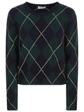 Maglia a rombi girocollo - CD1230 F6