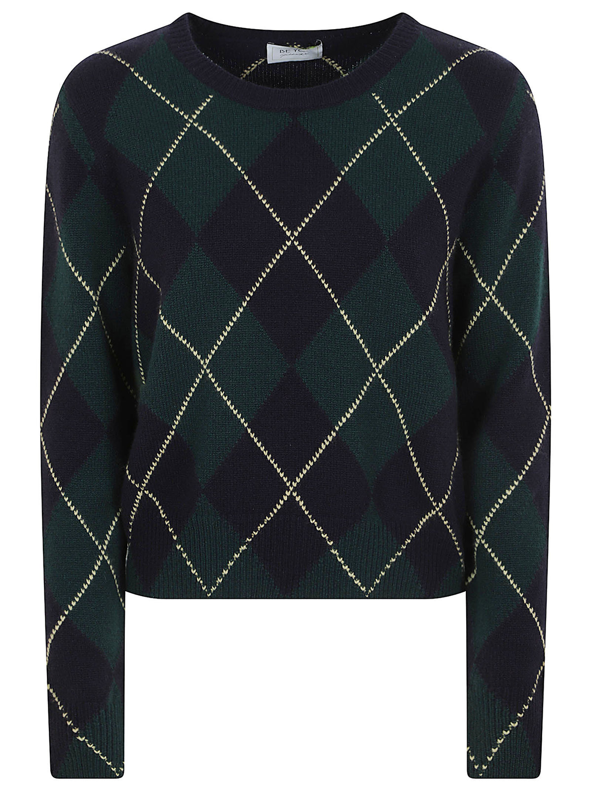 Maglia a rombi girocollo - CD1230 F6