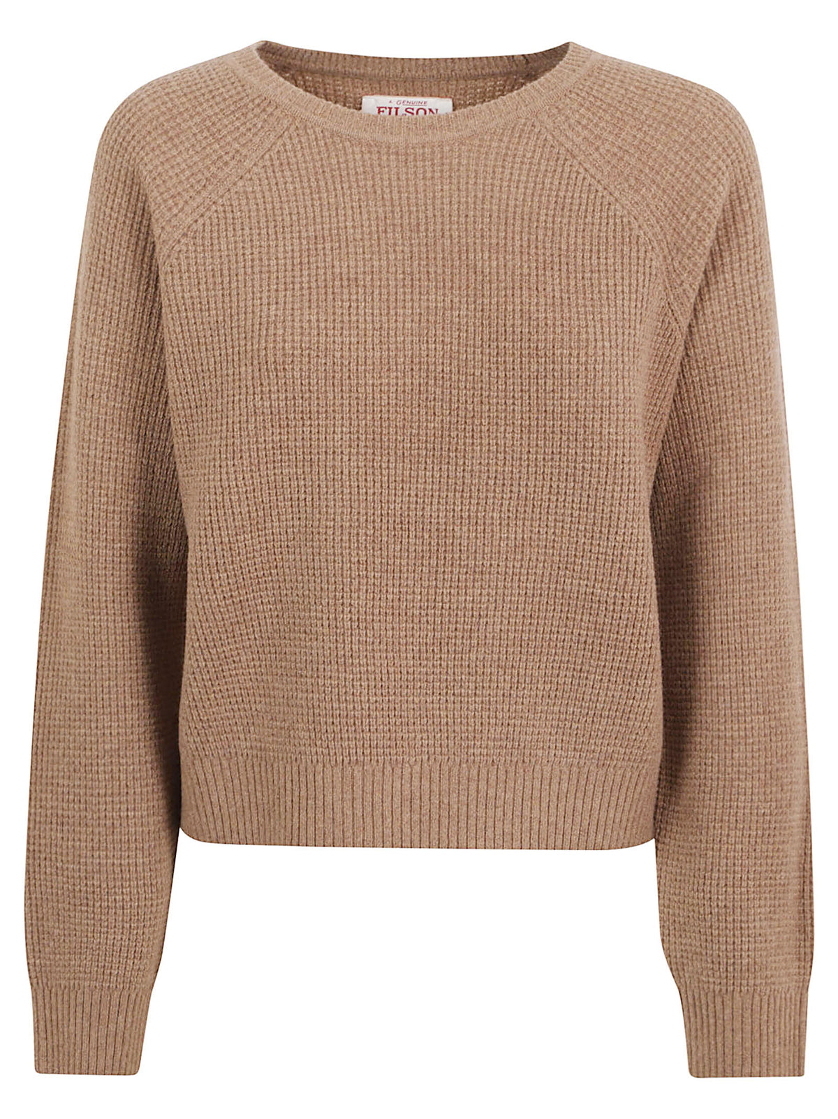 Waffle knit merino sweater - FWMAG0021 Y0054