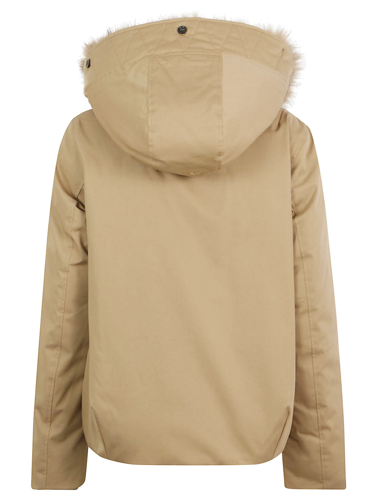 Best cotton faux fur short parka - CFWWOU2237 FRUT1974